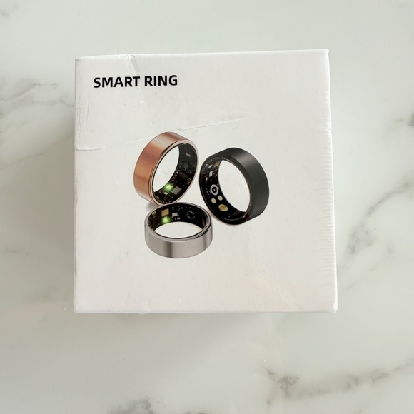 NEW Smart Health Tracker Ring - Silver, Size 7 - Picture 3 of 16